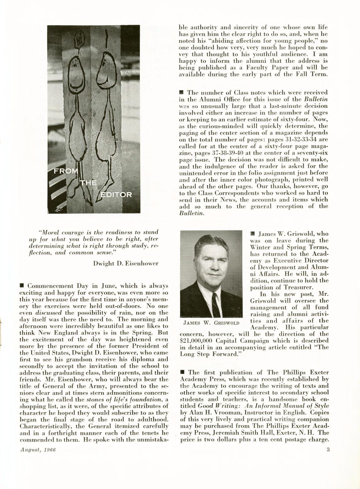 August 1966 Bulletin - Page 3